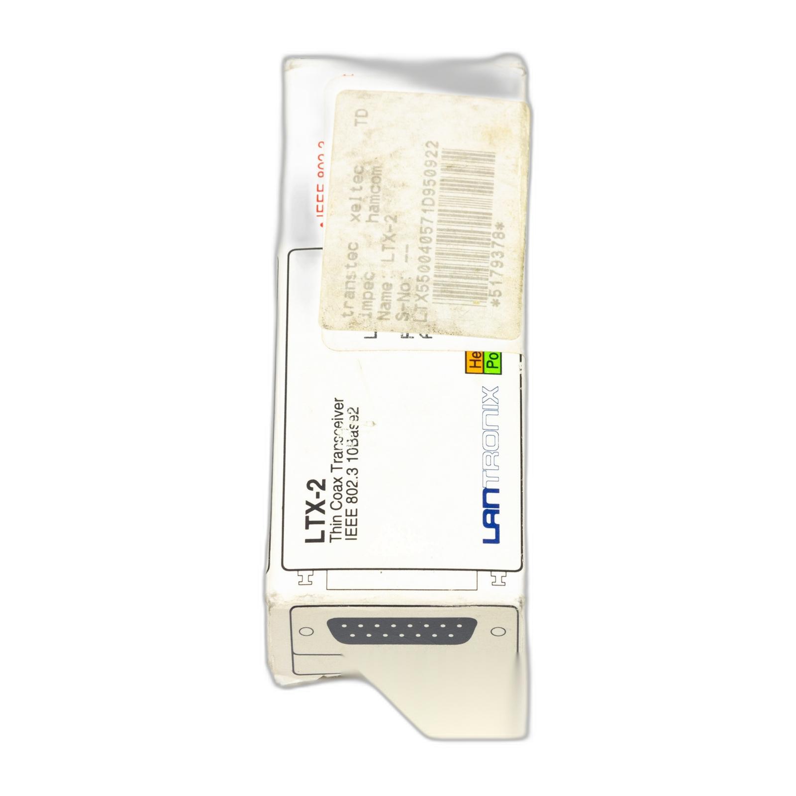LANTRONIX LTX-2 THIN COAX TRANSCEIVER LTX2 | ID2002 | PLC2DAY New in stock at... - Afbeelding 4 van 4