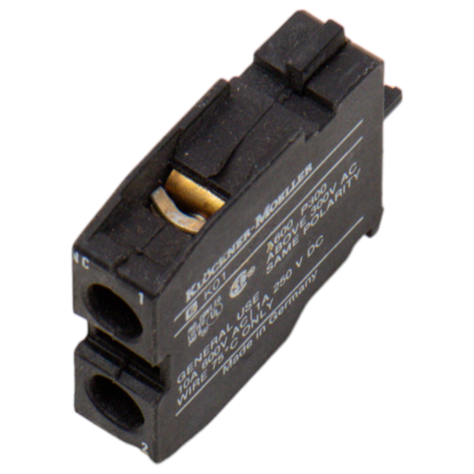 EATON EK01, Contact block, EK01, EK01, Not Applicable Used in stock at PLC2DAY