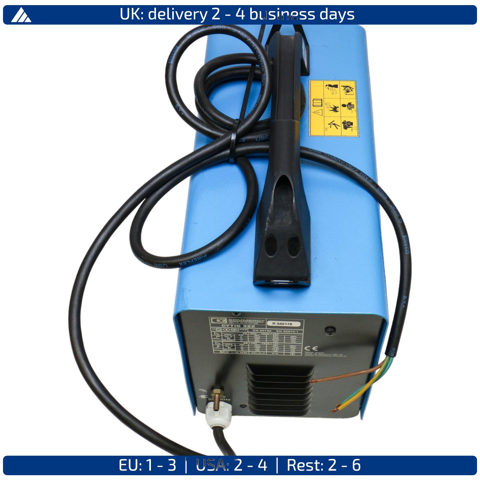 Welding Machine: 5A/20C-150A/26V, COMMERCY SOUDURE Cytig 322 Factory New in s... - Picture 4 of 12