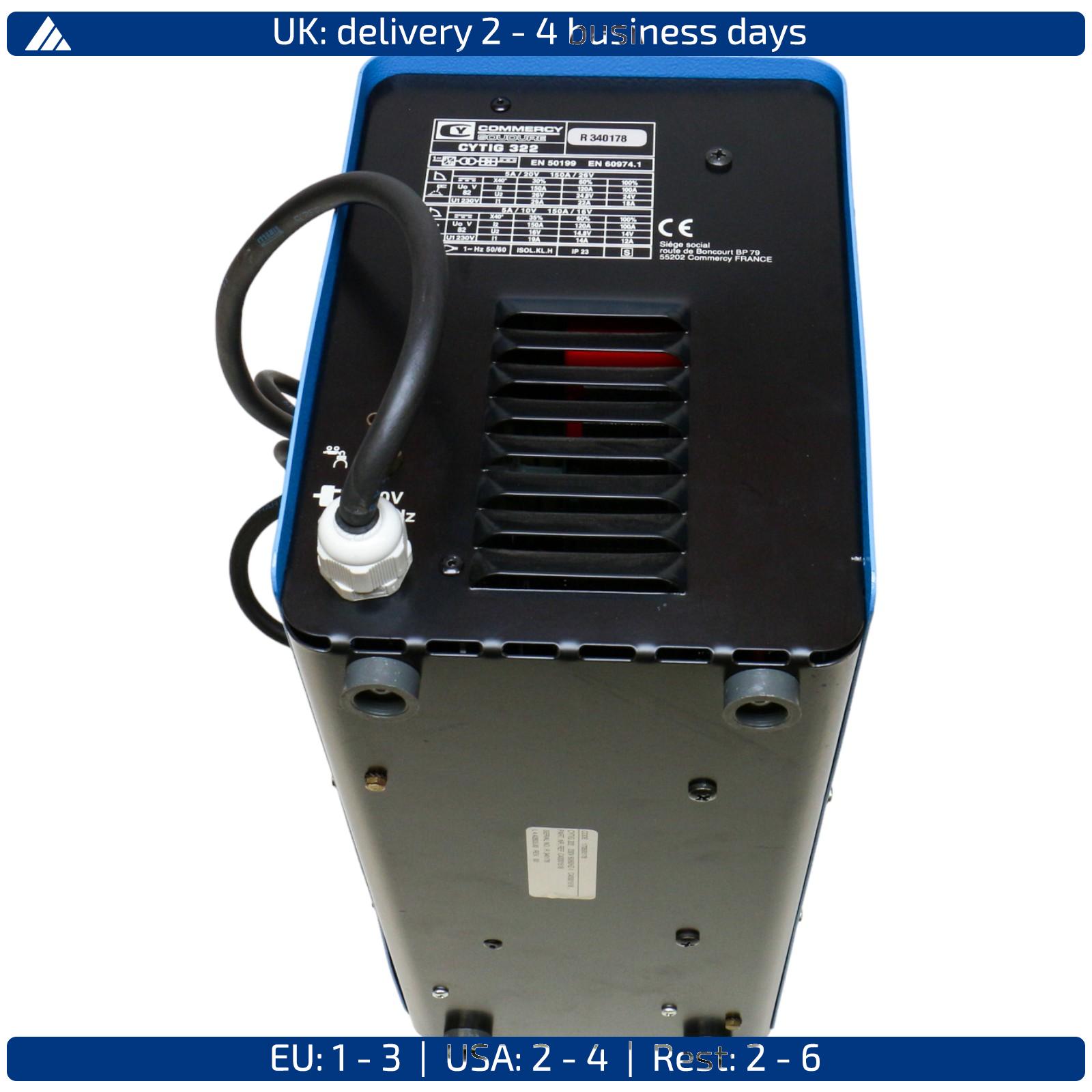 Welding Machine: 5A/20C-150A/26V, COMMERCY SOUDURE Cytig 322 Factory New in s... - Picture 6 of 12
