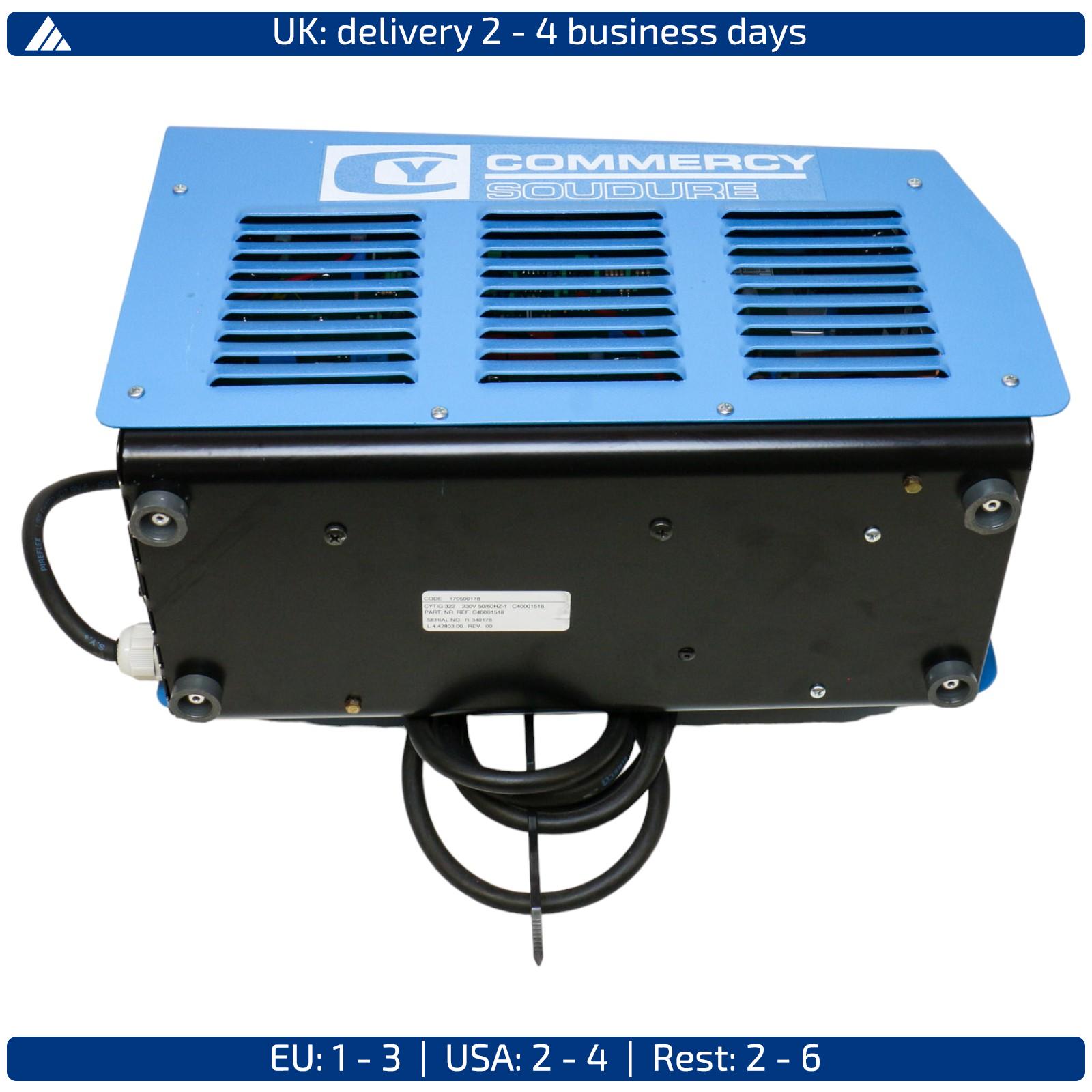 Welding Machine: 5A/20C-150A/26V, COMMERCY SOUDURE Cytig 322 Factory New in s... - Picture 8 of 12