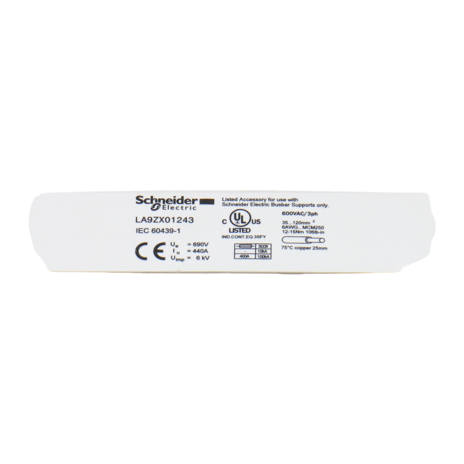 SCHNEIDER ELECTRIC LA9ZX01243, Schneider Electric Busbar SCHNEIDER ELECTRIC LA9ZX01243, Schneider Electric Busbar