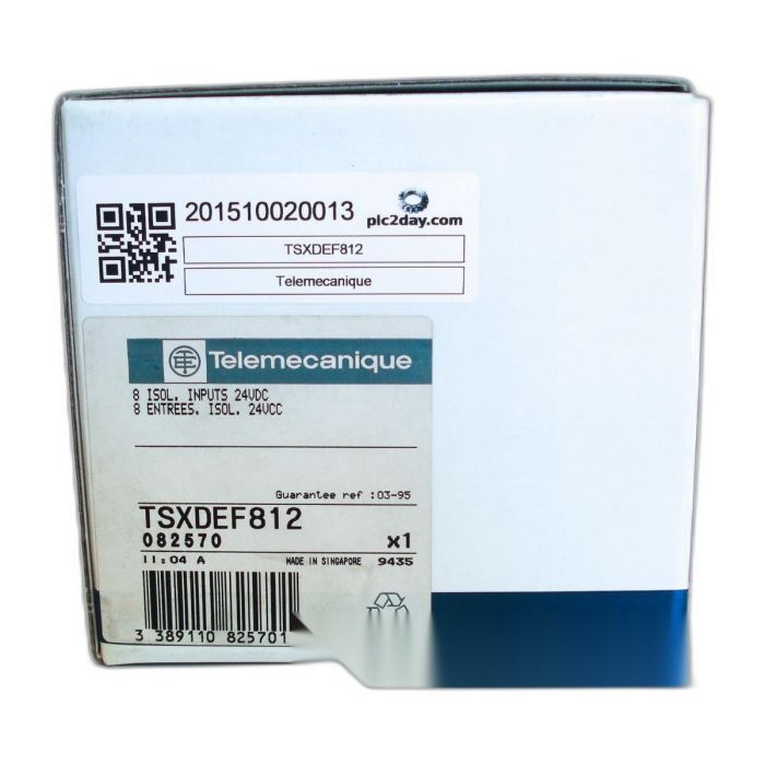 Telemecanique TSX DEF 812 8 ISOL. INPUTS 24 VDC main product photo