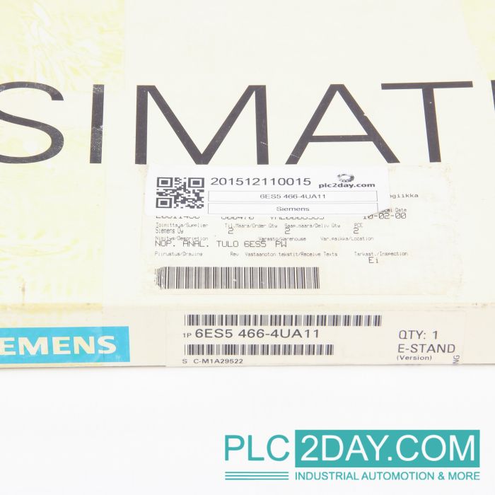 Siemens Simatic 6ES5 466-4UA11 Analog Input main product photo