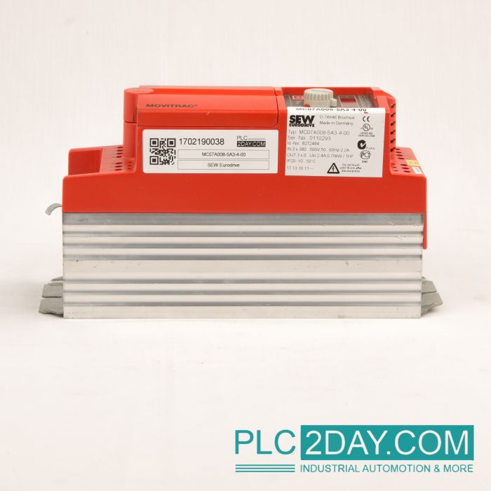 SEW EURODRIVE MC07A008-5A3-4-00 Inverter main product photo