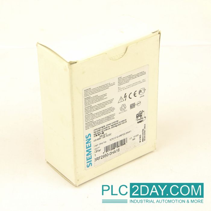 SIEMENS | 3RF2950-0HA16 | NEW | NSFP | PLC2DAY main product photo