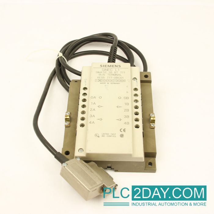 SIEMENS 6ES5 777-0BC01 SIMATIC S5, Bus terminal BT 777-0 main product photo