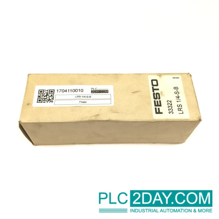 FESTO LRS-1/4-S-B 33322 Pressure Regulator main product photo