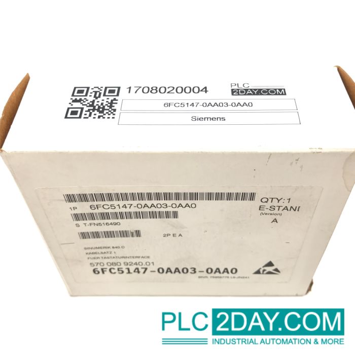 SIEMENS 6FC5147-0AA03-0AA0 Sinumerik Cable Set main product photo