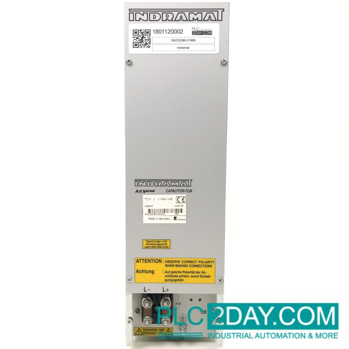 INDRAMAT A.C. Servo Capacitor TCM1.1-04-W0 main product photo
