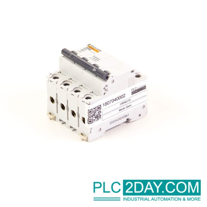 MERLIN GERIN C60N/C10 Circuit Braker 4 Pole New main product photo