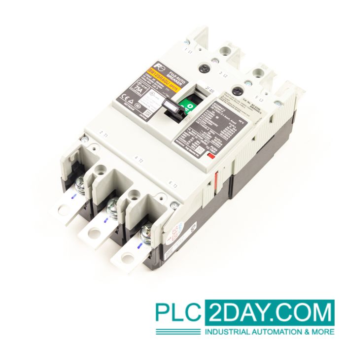 FUJI BW125RAGU 3P075 Circuit Breaker Thermal Magnetic 3Pole 75A 690VAC/250VDC main product photo