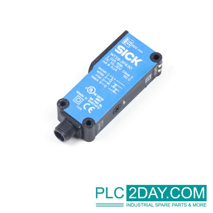 SICK WT18-3P430 1025896 Photoelectric proximity sensor, Wave length 675 nm main product photo