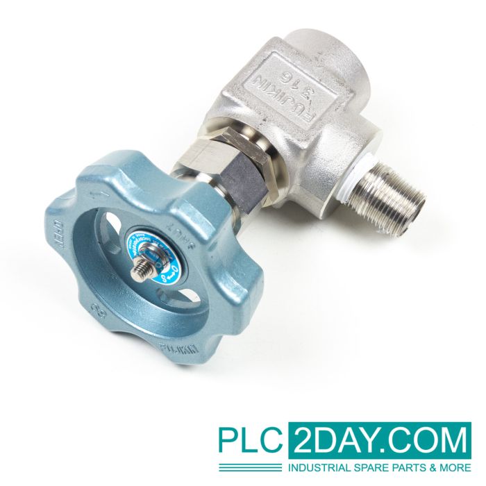 FUJIKIN Fujikin 315 Manual Needle Stop Valve: Fujikin 316, MF, 26,5M-3/8 main product photo
