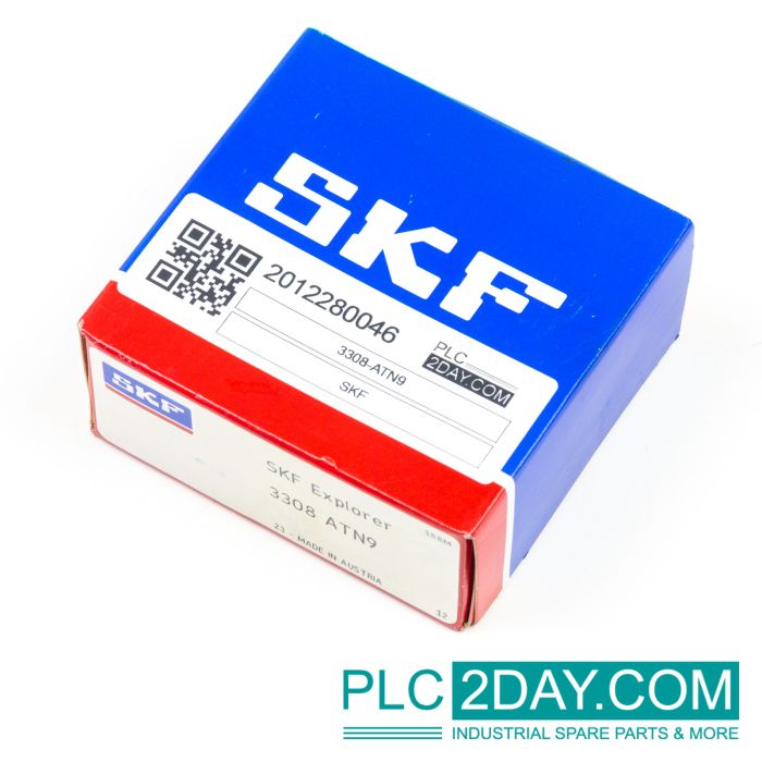 SKF 3308 ATN9 3308ATN9, Ang contact ball bearing, dble row, d=40, D=90, B=36.5 main product photo