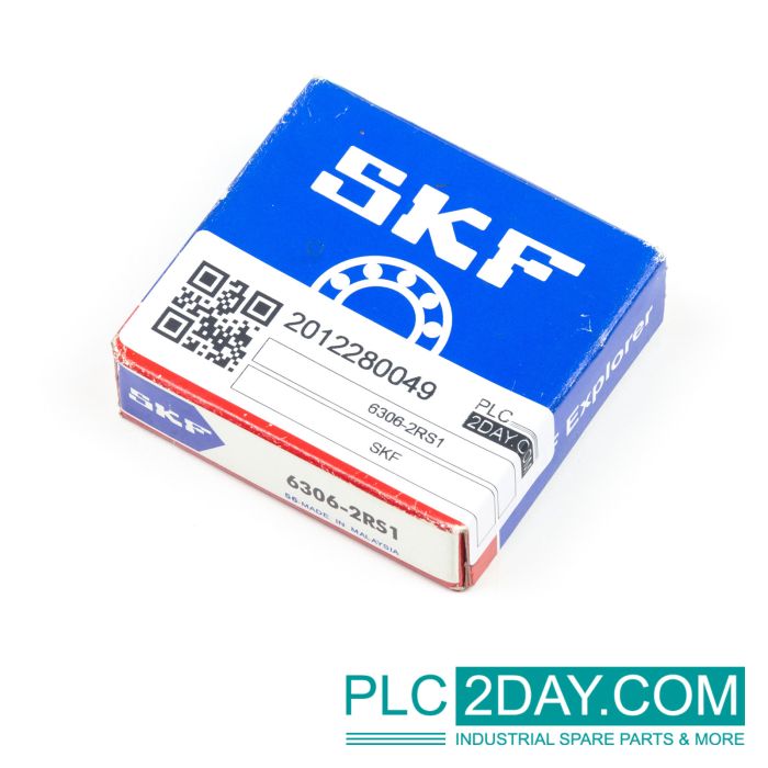 SKF 6306-2RS1 Deep groove ball bearings, d=30mm, D=72mm, B=19mm main product photo