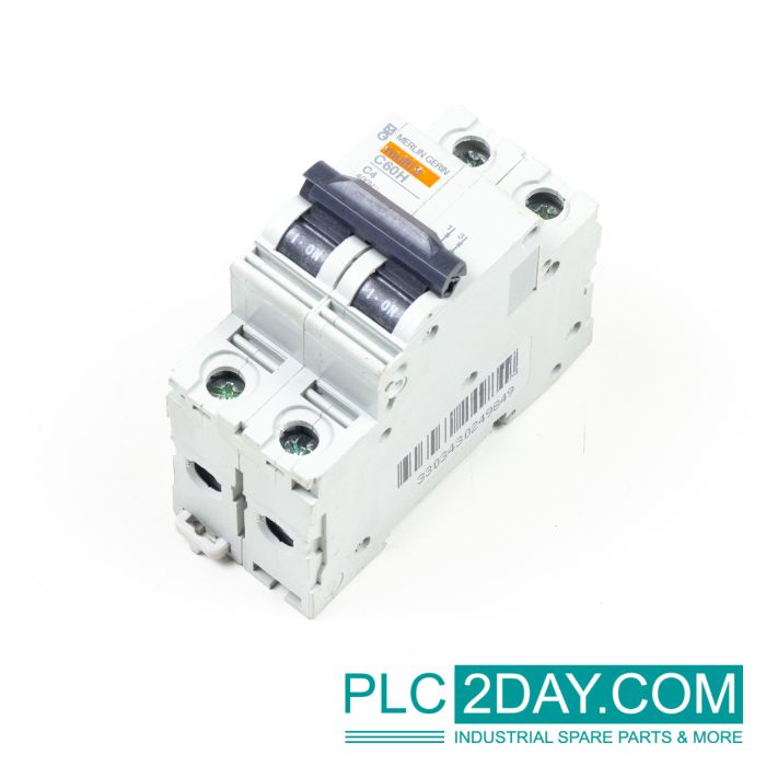 MERLIN GERIN Multi9 C60H C4 24338 C60 - circuit breaker - C60H - 2P - 20A main product photo