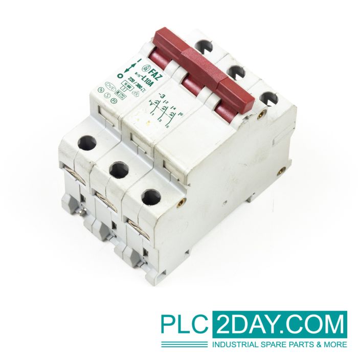 MERLIN GERIN FAZ-L10A Circuit breaker: 220/380 VAC, (10.000)-3, Nr: 15 main product photo