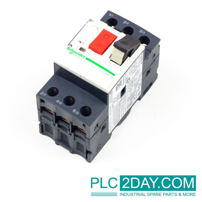 SCHNEIDER ELECTRIC GV2ME08 Motor Protection Circuit Breaker: 4A, 3Pole, 690VAC main product photo
