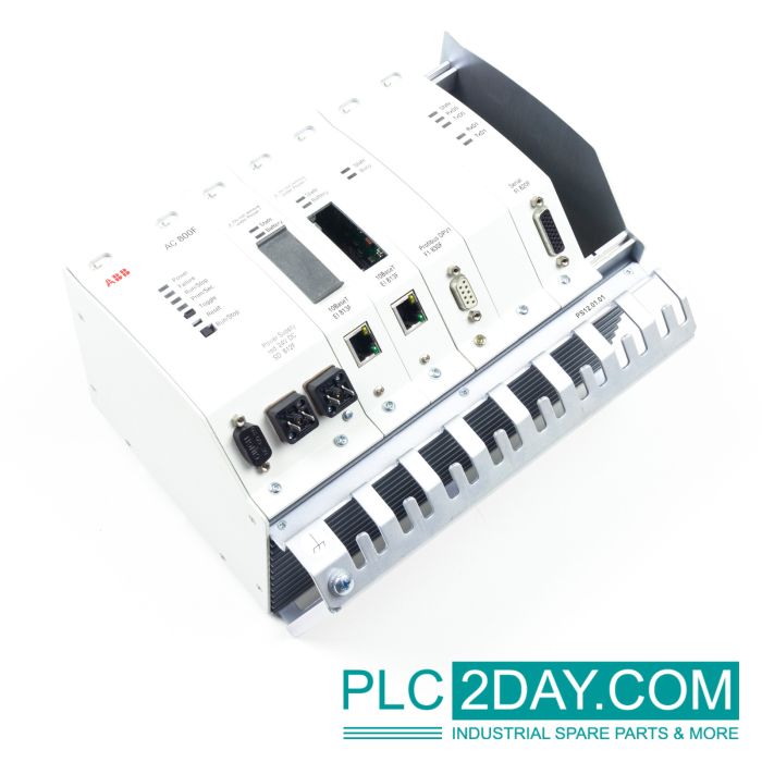 ABB AC800F PM803F, 3BDH000530R1, ML1126 Field Controller: Base, 1x Power Supply main product photo