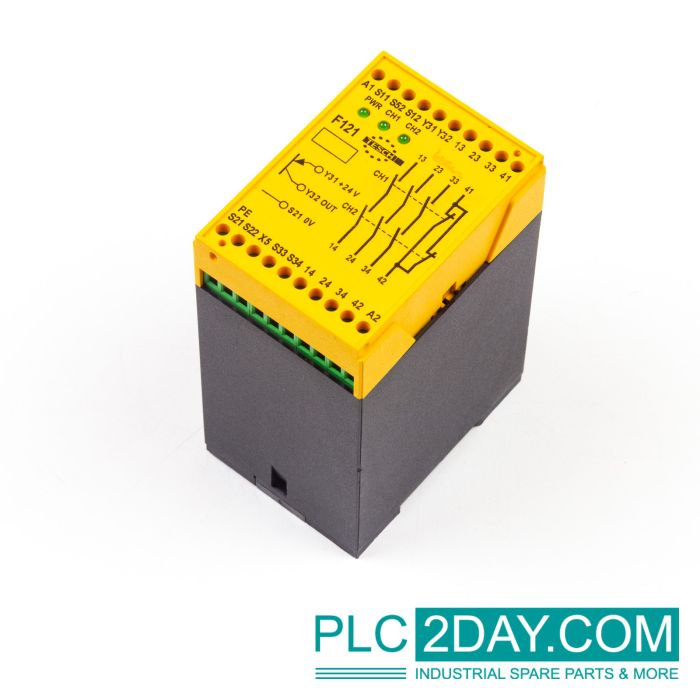 TESCH F121X04, 07400044, Safety relay: 24VAC/DC main product photo