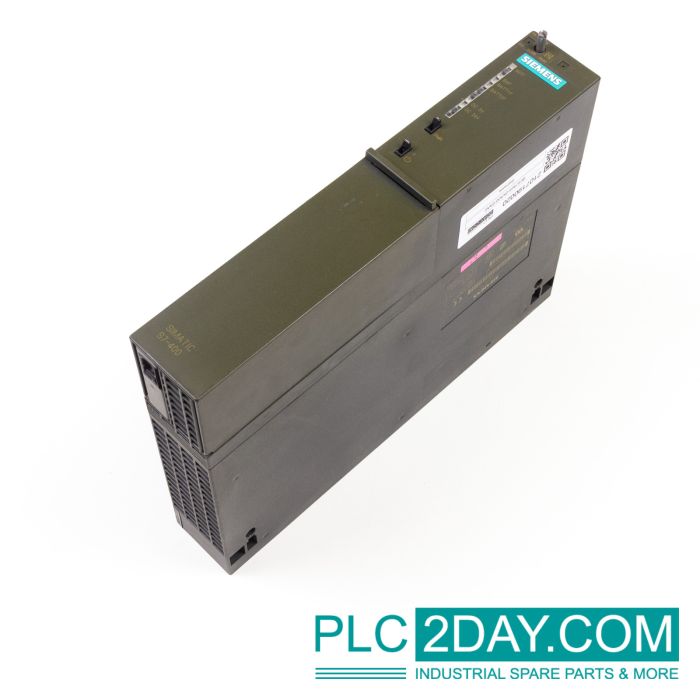 SIEMENS 6ES7405-0KA00-0AA0, PS405 Power Supply, 10A, 24VDC, 5V/10A DC, E: 3 main product photo