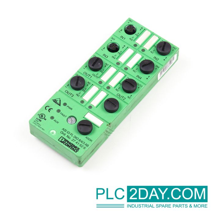 PHOENIX CONTACT ASI IO FL DIO 8 /4/3 AB, 27 41 62 6, Dig. input output module main product photo