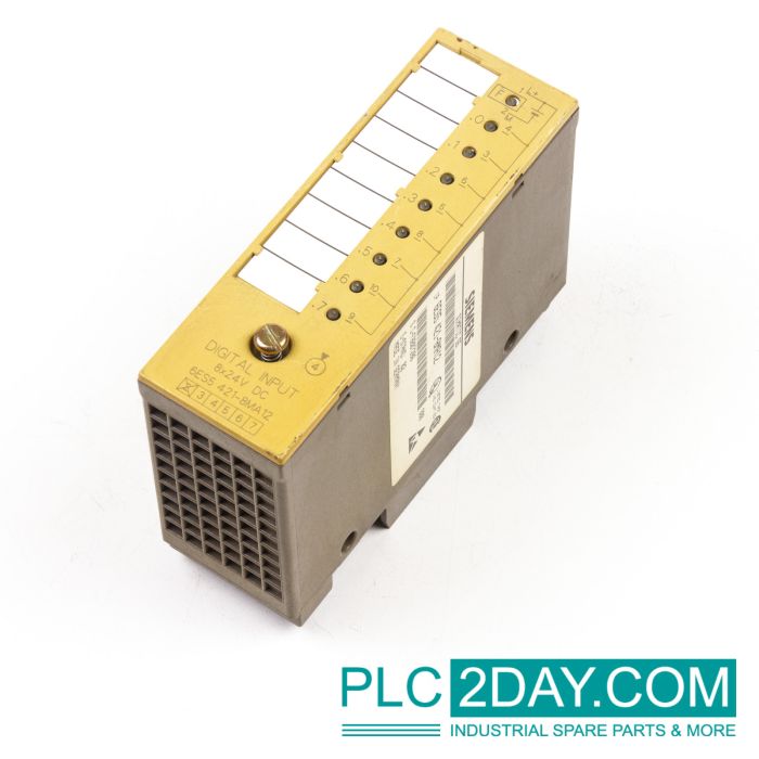 SIEMENS 6ES5421-8MA12, Digital Input Simatic S5 8 inputs 24V DC E-stand 02 main product photo