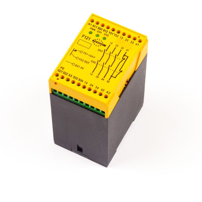 TESCH F121X04 (0740044), Safety Relay main product photo
