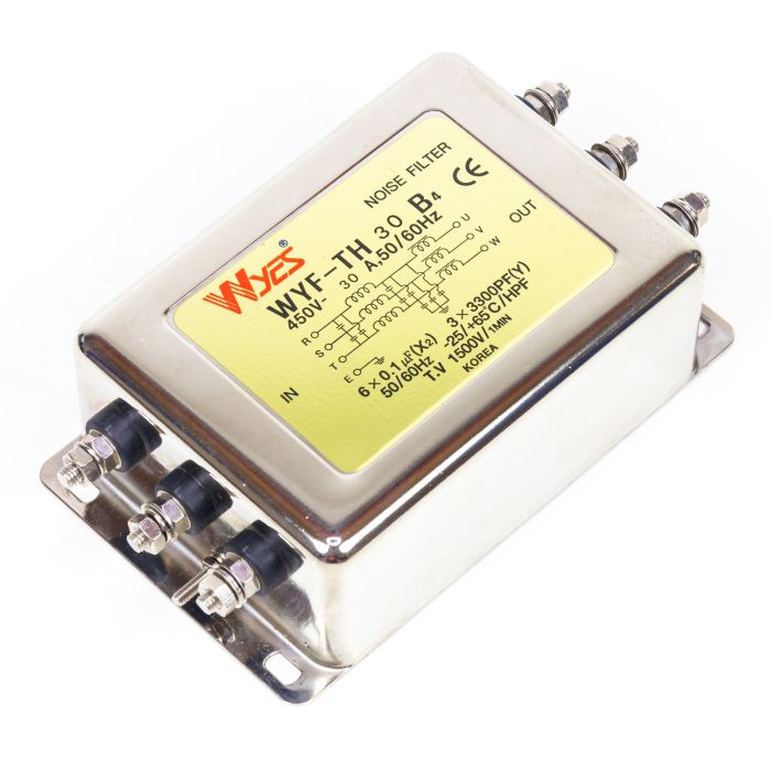 WYES WYF-TH-30-B-4, Noise Filter: 450V, 30A, 50/60Hz, WYFTH30B4 main product photo
