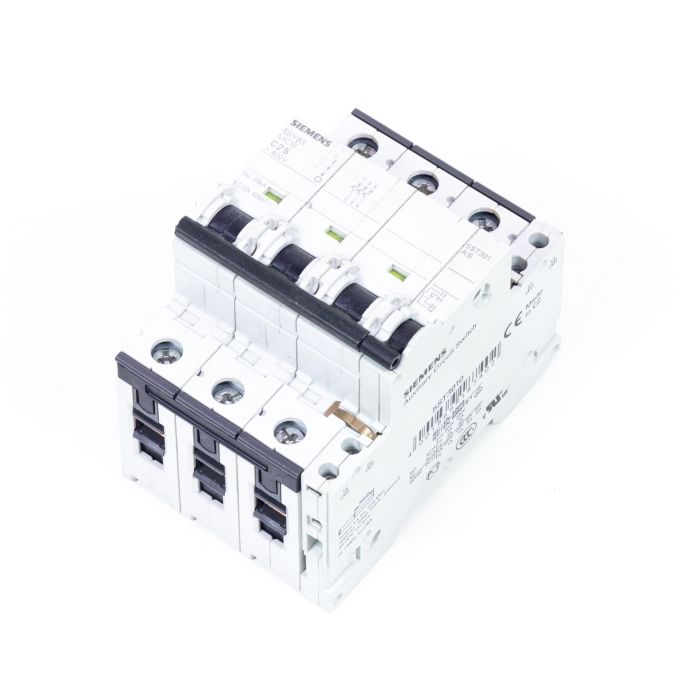 SIEMENS 5SY8325-7 + 5ST3010, Miniature circuit breaker 400 V D=70 mm 25 kA main product photo