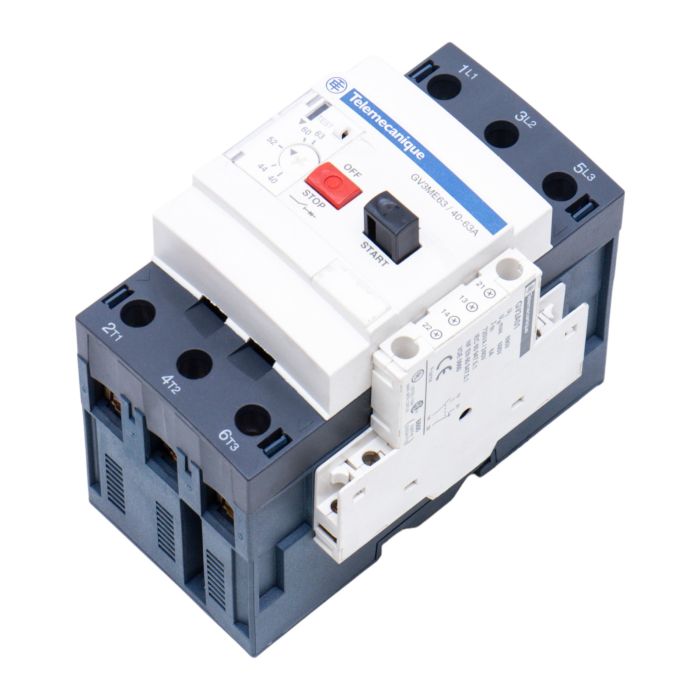 TELEMECANIQUE GV3ME63/40-63A + GV3A01 main product photo