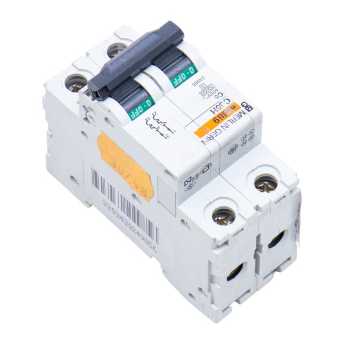 Disjoncteur Merlin Gerin Multi9 C60N 2A Type D - Occasion, Pour Tableau électrique