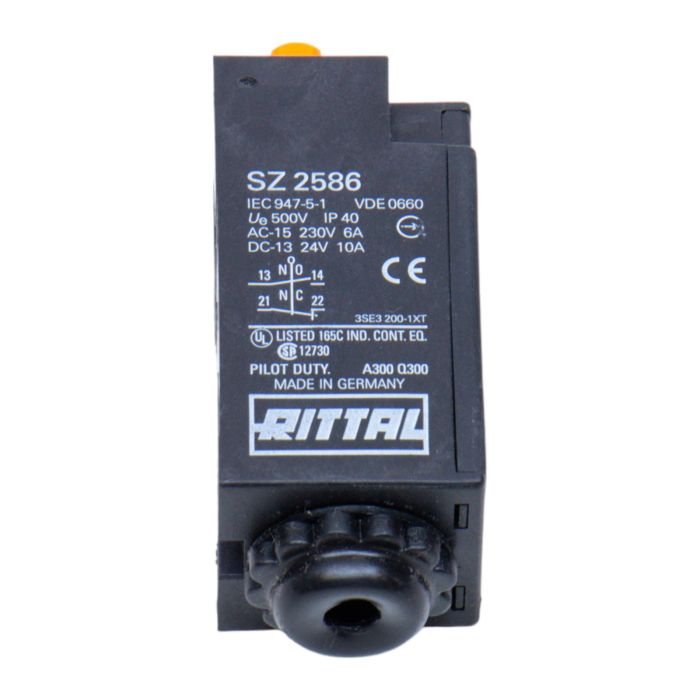 Rittal SZ 2468.000 – Inserti Per Pulsanti In Metallico, 1 Pezzo - 2