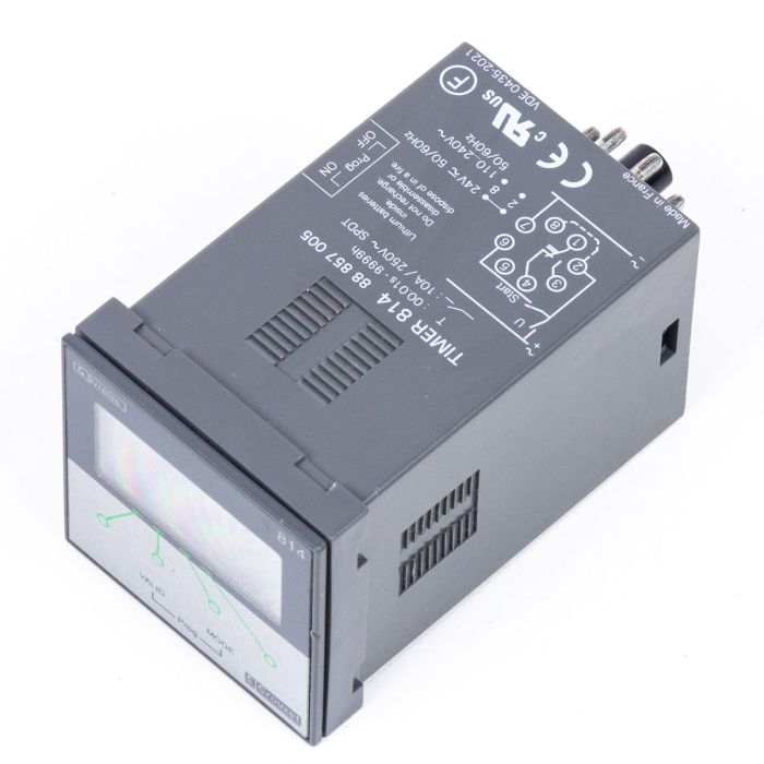 CROUZET 814 (88857005), 48 x 48 Digital LCD Timer 814, Multi-range main product photo