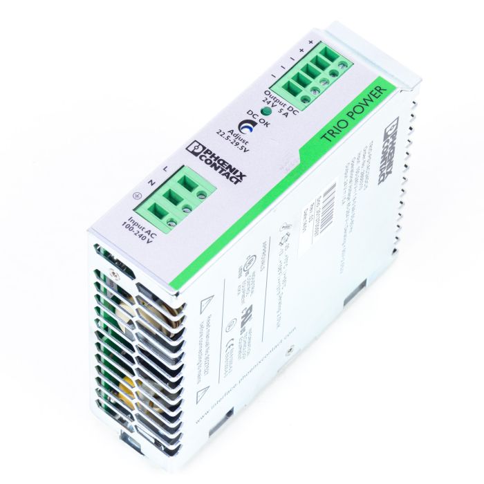 PHOENIX CONTACT TRIO-PS/1AC/24DC/5 (2866310), Power supply, PS1AC24DC5 main product photo