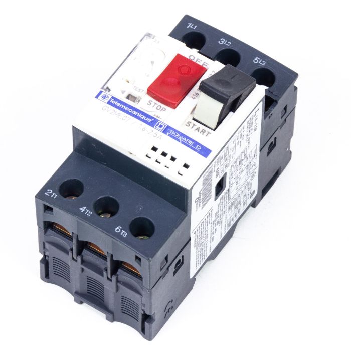 TELEMECANIQUE GV 2ME07 / 1.6-2.5A, Motor circuit breaker, GV2ME07, 1.6-2.5A main product photo