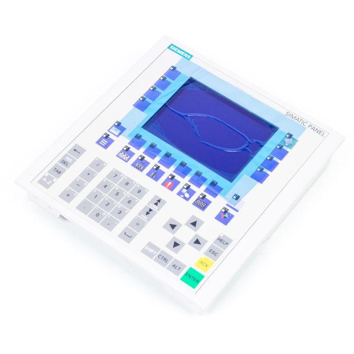 SIEMENS 6AV6542-0BB15-2AX0, Simatic Panel, OP170B, Blue Mode, STN Display main product photo