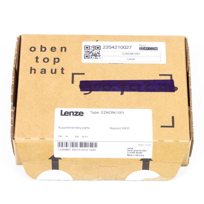 Panneau De Programmation Clavier Lenze EZAEBK1001 - Neuf - Pour Variateurs Lenze - Livraison Rapide