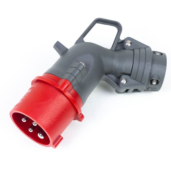 LEGRAND 52263, Angled plug Hypra, IP44, 380/415 V~, 16A, 3P+E, plastic, 052263 main product photo