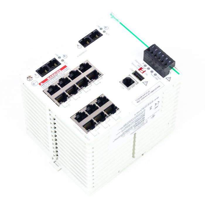 SCHNEIDER ELECTRIC TCSESM163F2CU0, Connexium Switch 14TX/2FX multimode main product photo