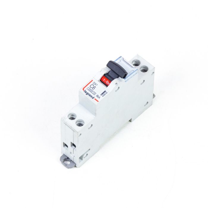 LEGRAND DX3 C6, Mini Circuitbreaker: 6kA, 6A, DX3C6 main product photo