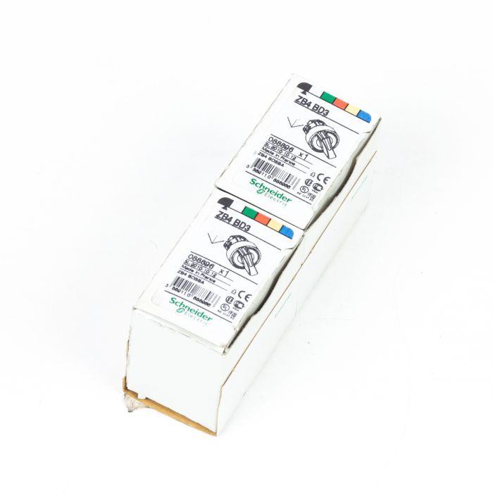 SCHNEIDER ELECTRIC ZB4BD3, Harmony XB4, Selector switch head, metal, black main product photo