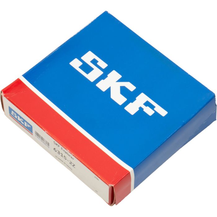 SKF 6315-2Z, Deep Groove Ball Bearing, 6315 2Z, 7316577297907, 75x160x37mm main product photo