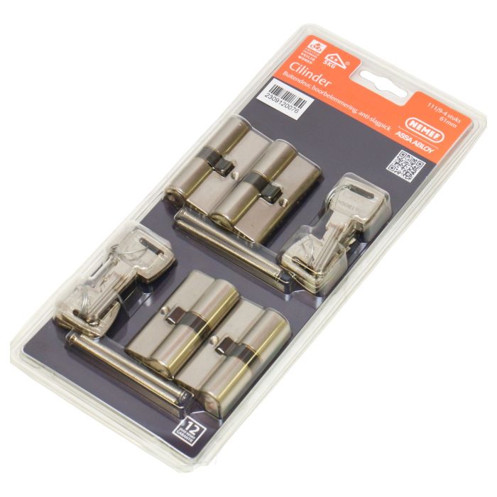NEMEF 111/9 set van 4 cilinders main product photo