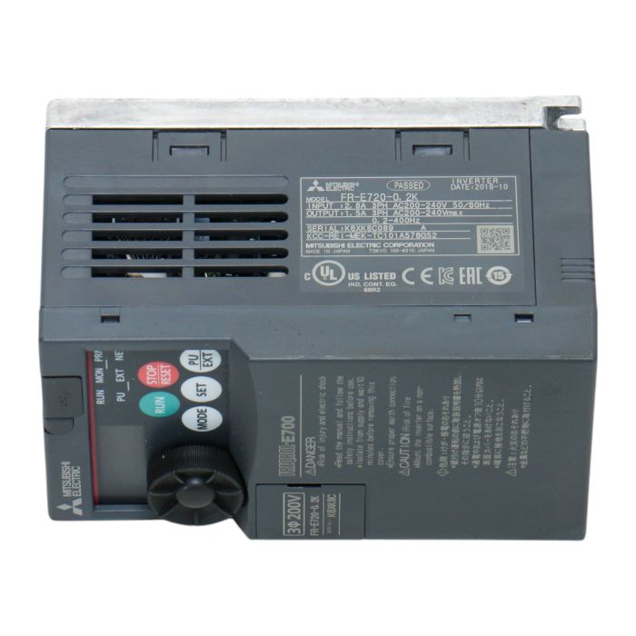 FR-E720-0.2K Mitsubishi, Frequency compact size inverter FRE720-0.2K