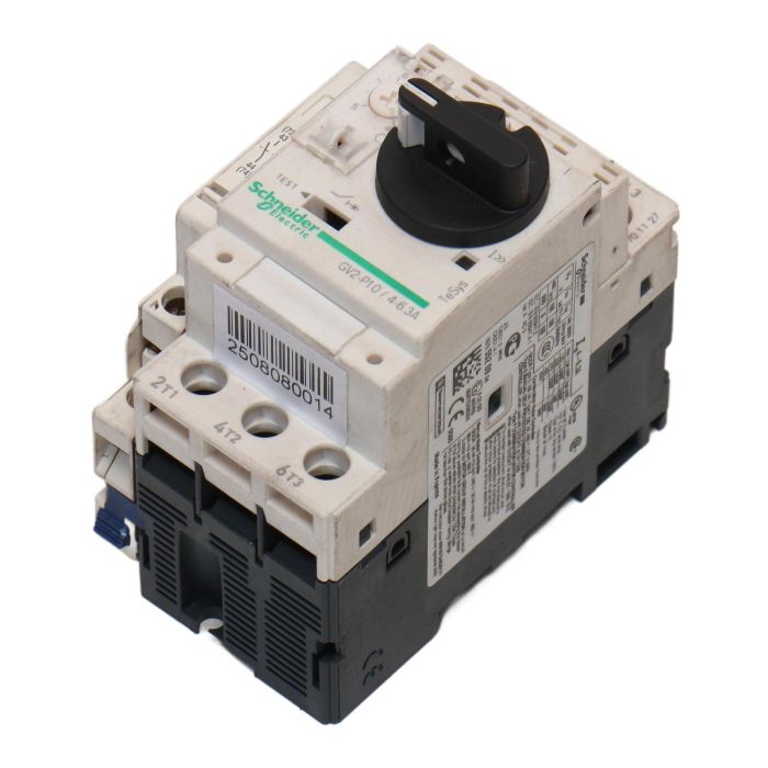 SCHNEIDER ELECTRIC GV2-P10/4-6.3A + GVAN11 main product photo