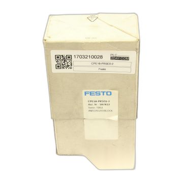 FESTO 187832 CPE18-PRSE0-2 Manifold Block,