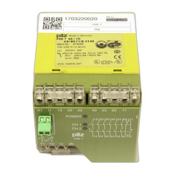 Safety Relay Module pilz 474050 pze 7 6S / 1O ,