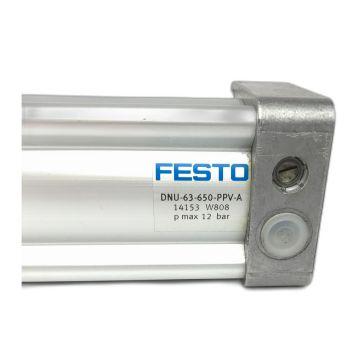 FESTO DNU-63-650-PPV-A 14153 W808 Cylinder,